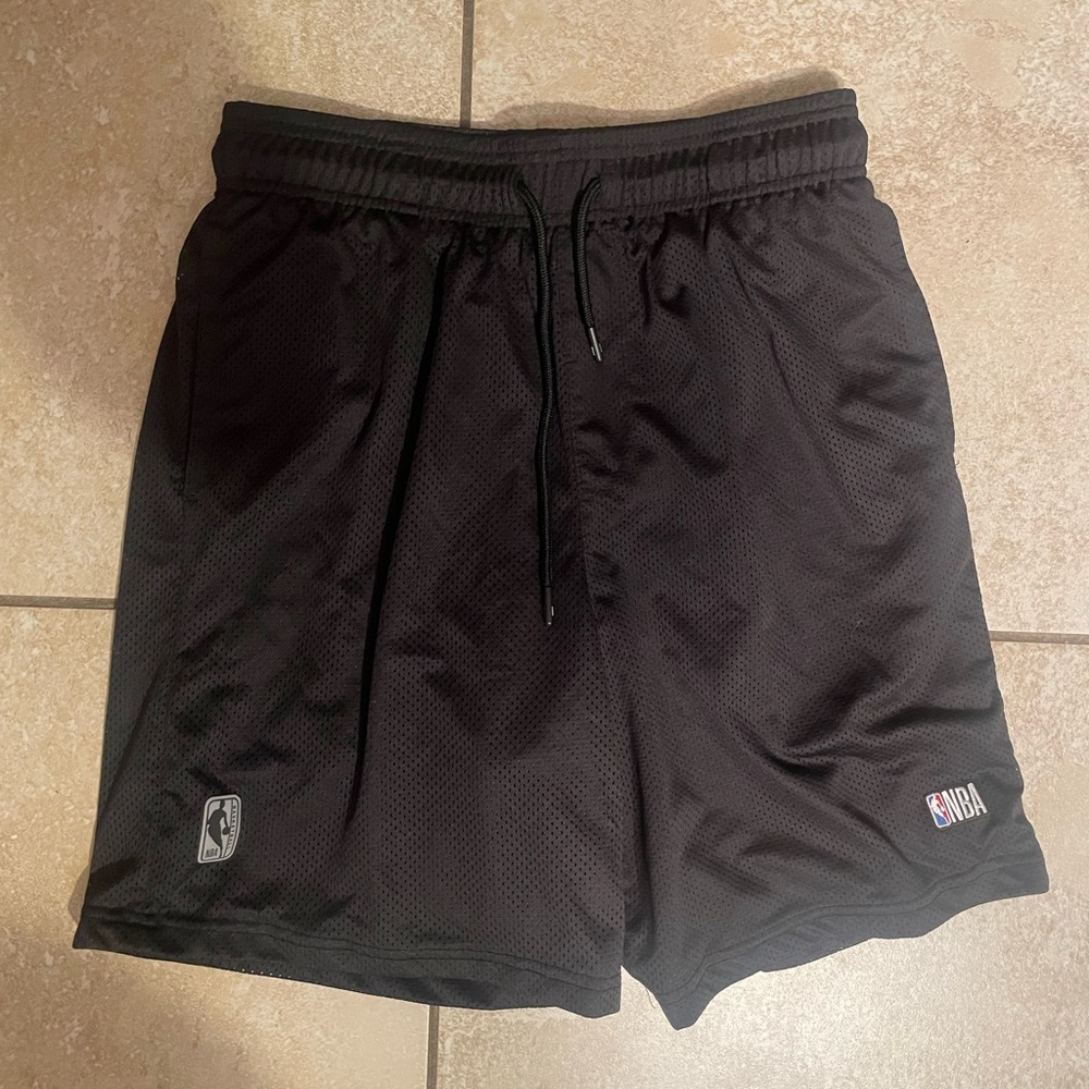 NBA Black Athletic Men's Shorts